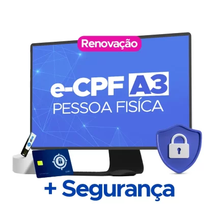 Renovação Certificado Digital e-CPF A3