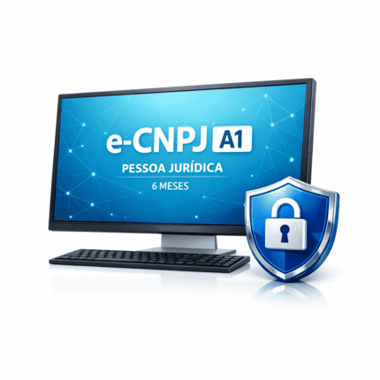Certificado Digital e-CNPJ A1 - 6 meses: identidade digital para empresas com validade jurídica